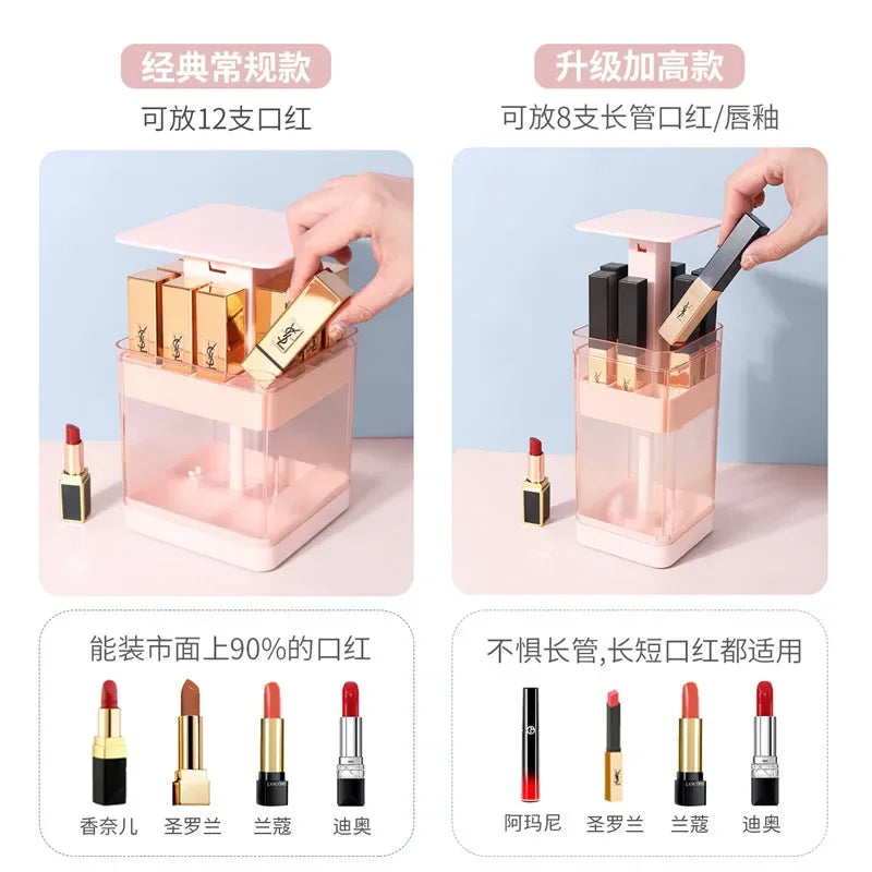 One Tap Cosmetic Organizer Storage Box