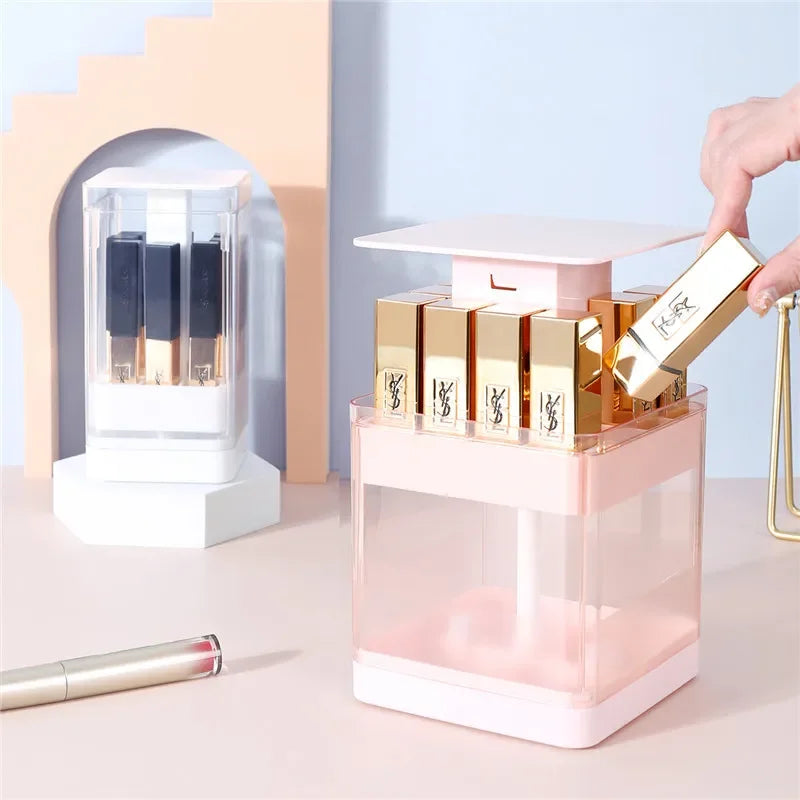 One Tap Cosmetic Organizer Storage Box