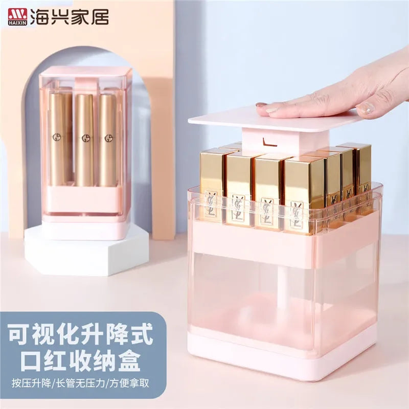 One Tap Cosmetic Organizer Storage Box
