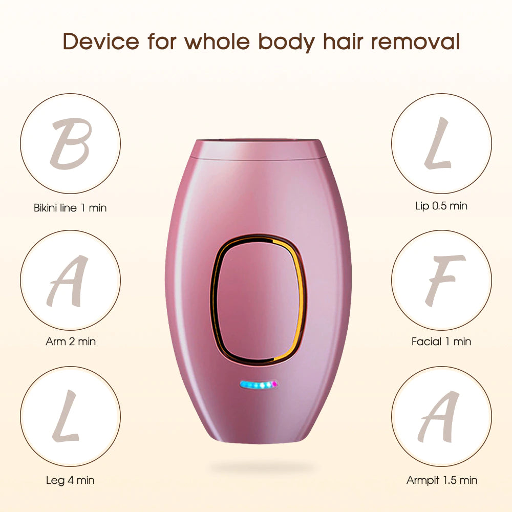 Mini Handheld Laser Epilator Hair Removal Device