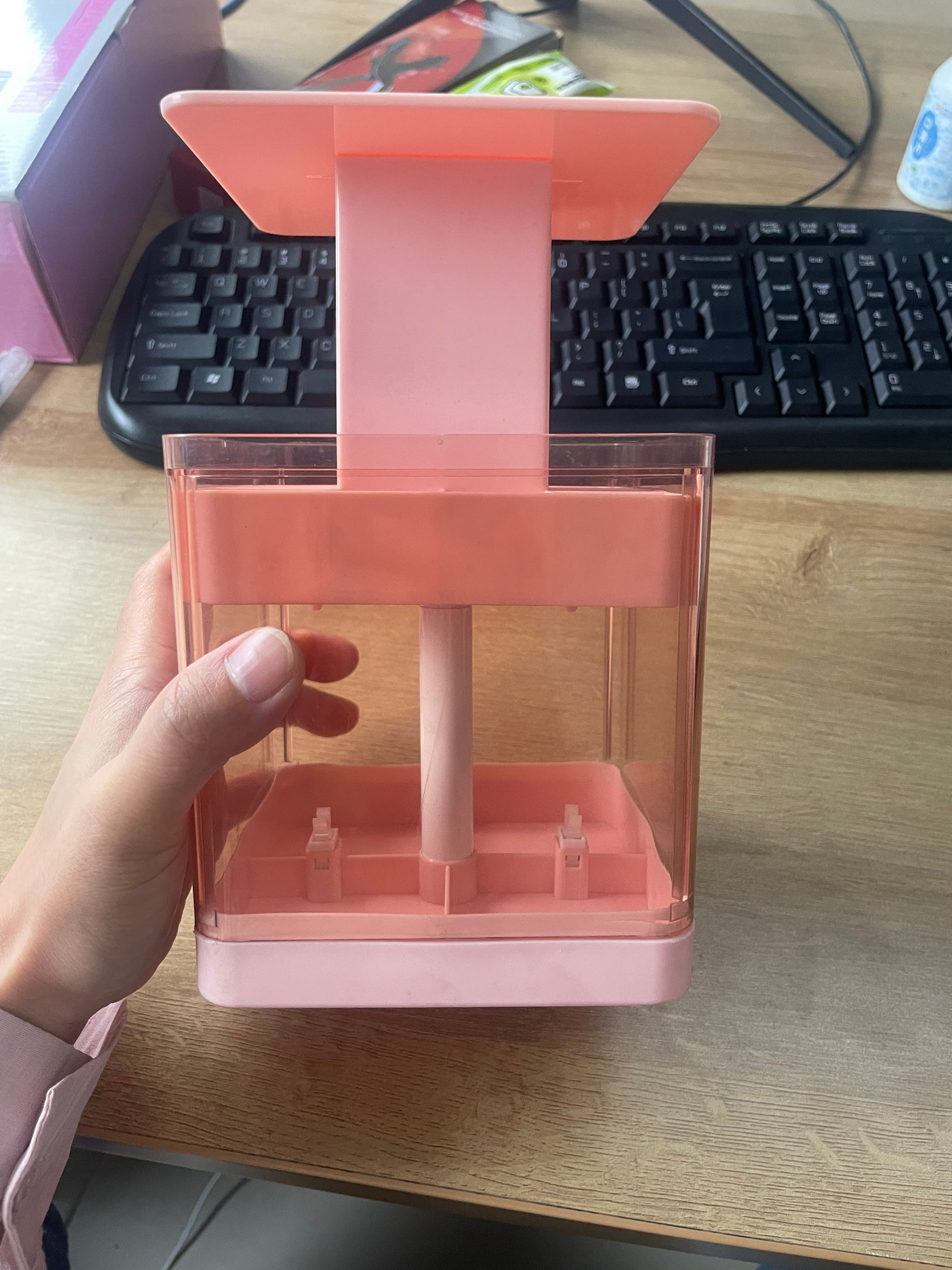 One Tap Cosmetic Organizer Storage Box